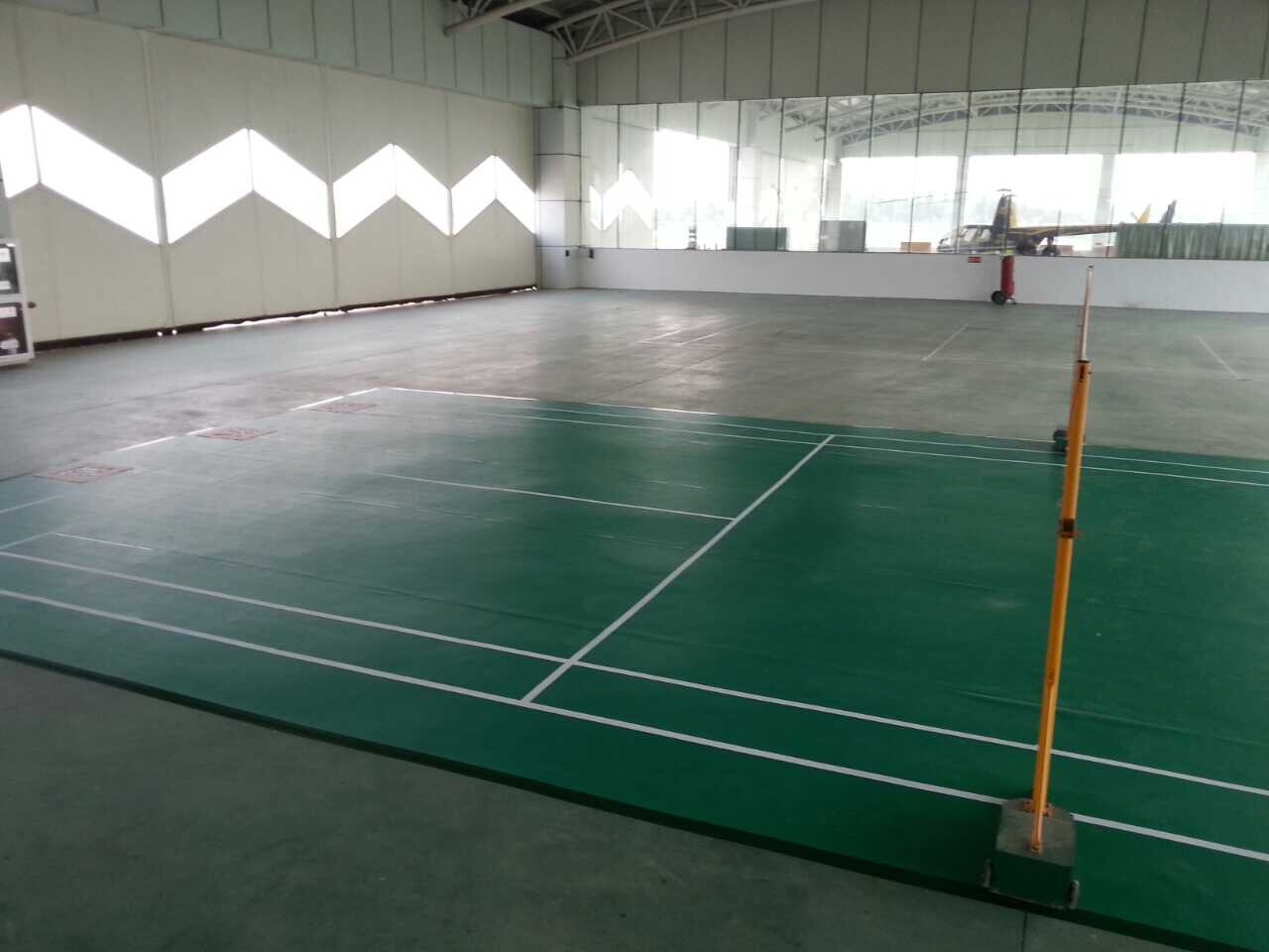 蘇州直升機場-騰方羽毛球場地膠 蘇州直升機場-騰方羽毛球場地膠