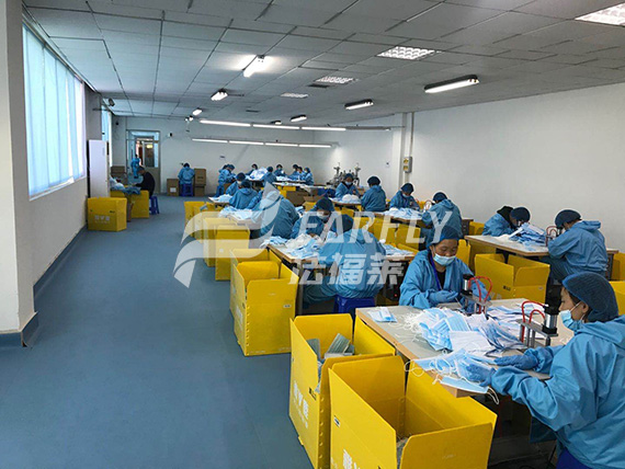 口罩生產車間
