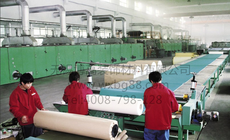 PVC地板生產車間