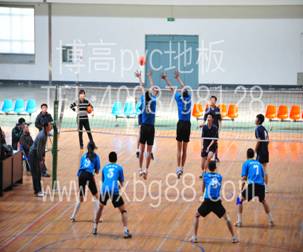 室內(nèi)排球運(yùn)動(dòng)發(fā)展，騰方排球場地膠相助