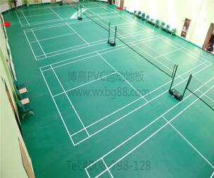 且看羽毛球館使用專業羽毛球防滑地膠的好處