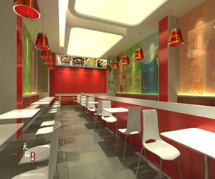 騰方餐廳防滑地板，為校園安全護航