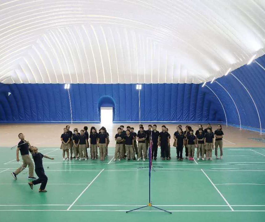 羽毛球運動地板解鎖孩童運動新姿勢！