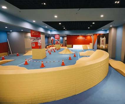 兒童體能運動發展迅速，法福萊兒童地板保駕護航