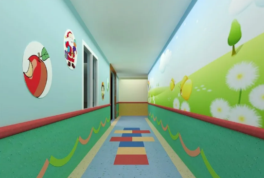 幼兒園pvc塑膠地板顏色該如何搭配?