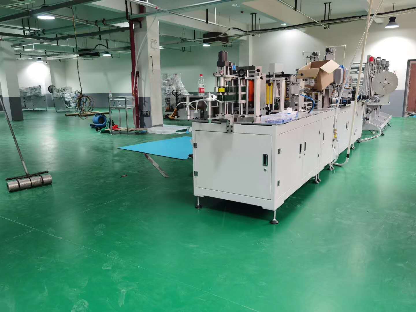 工廠地面翻新就選PVC塑膠地板，即鋪即用【騰方PVC地板】