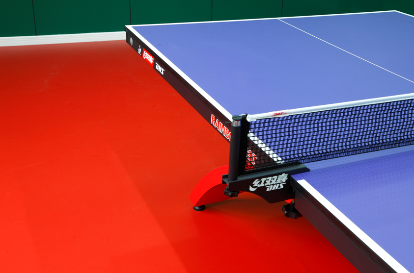 乒乓球運動地膠廠商鑒別方法【騰方PVC地板】